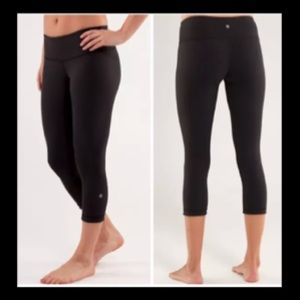 Lululemon Wunder Under Crop (Reversible)